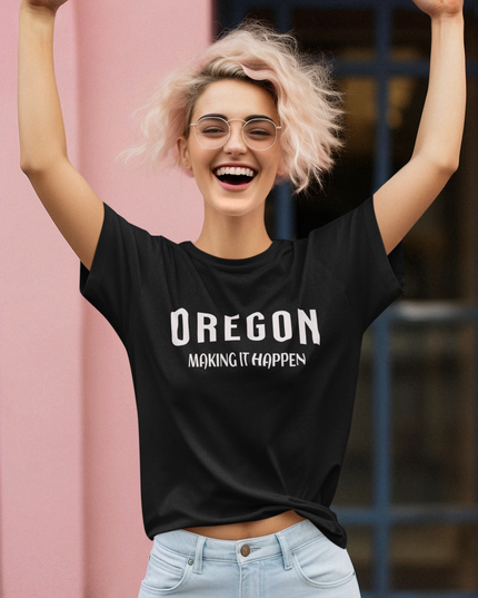 OREGON - MAKING IT HAPPEN - COMFORT COLORS - Unisex garment-dyed heavyweight t-shirt