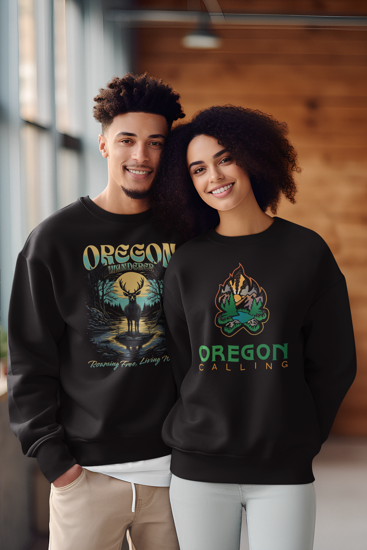 Oregon Calling - Unisex Premium Sweatshirt