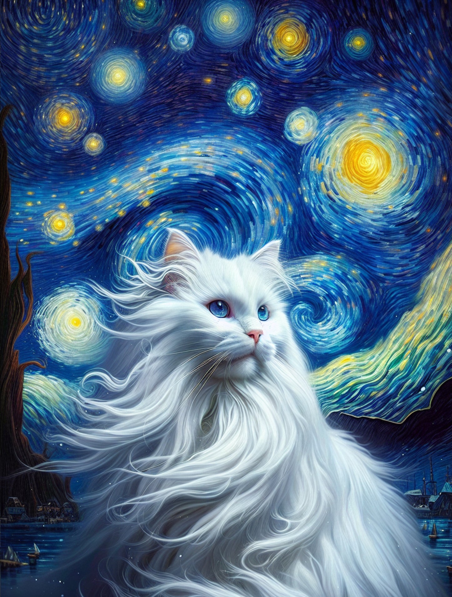 Starry Starry Night - Jigsaw puzzle - 520 Pieces
