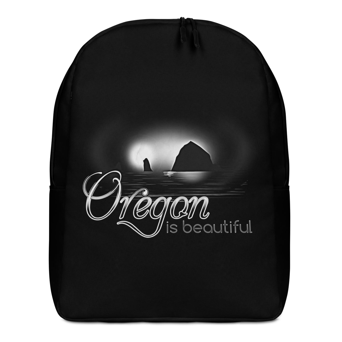Oregon is Beautiful - Haystack Rock - Minimalist Backpack