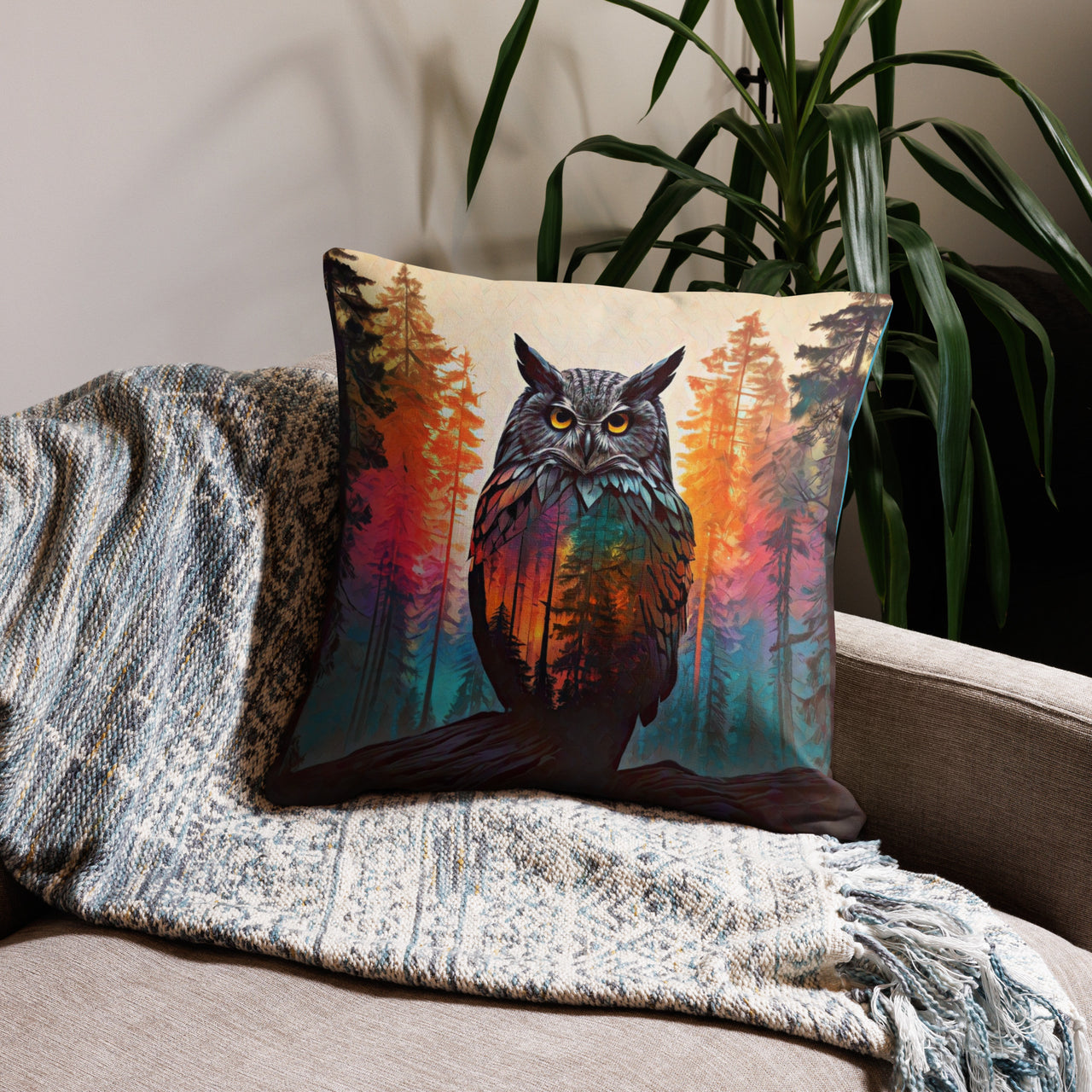 Oregon Owl - Premium Pillow