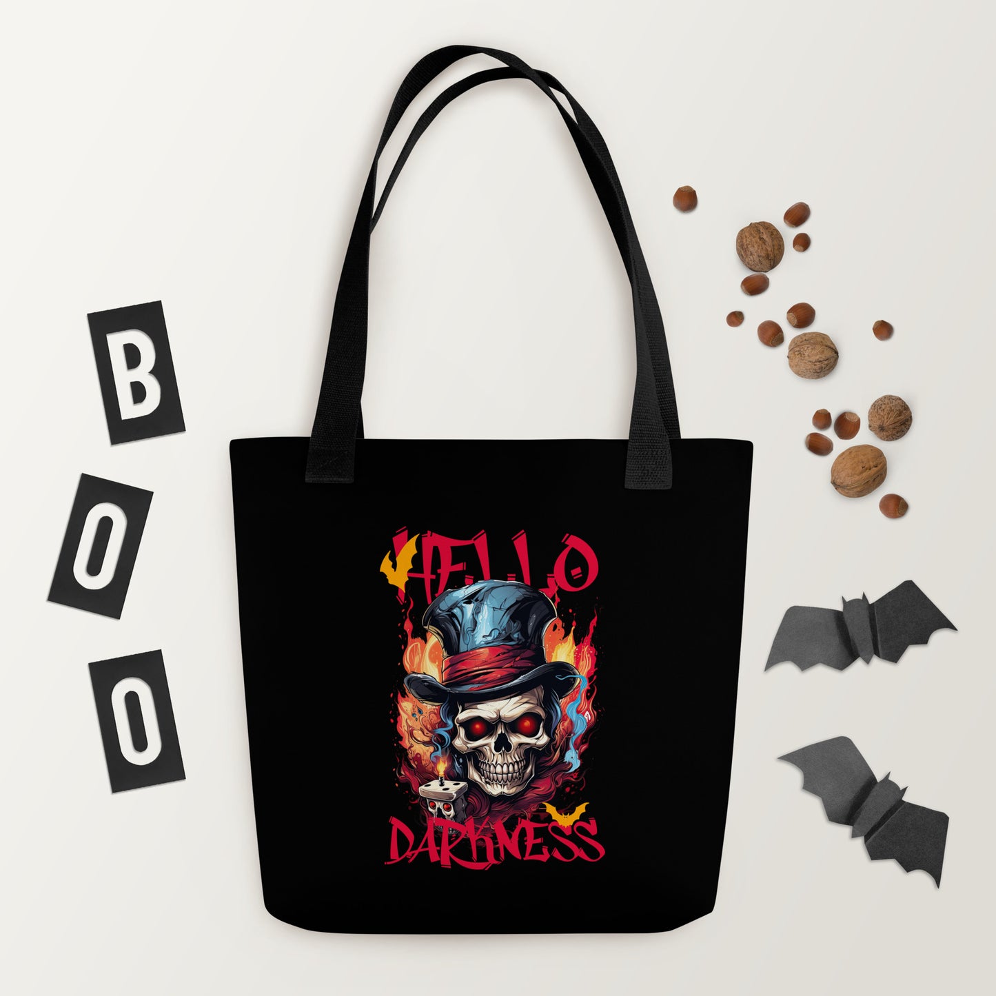 Hello Darkness Halloween - Tote bag