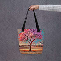 Thumbnail for Oregon Cherry Blossoms - Tote bag