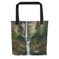 Thumbnail for Multnomah Falls - Digital Art - Tote bag