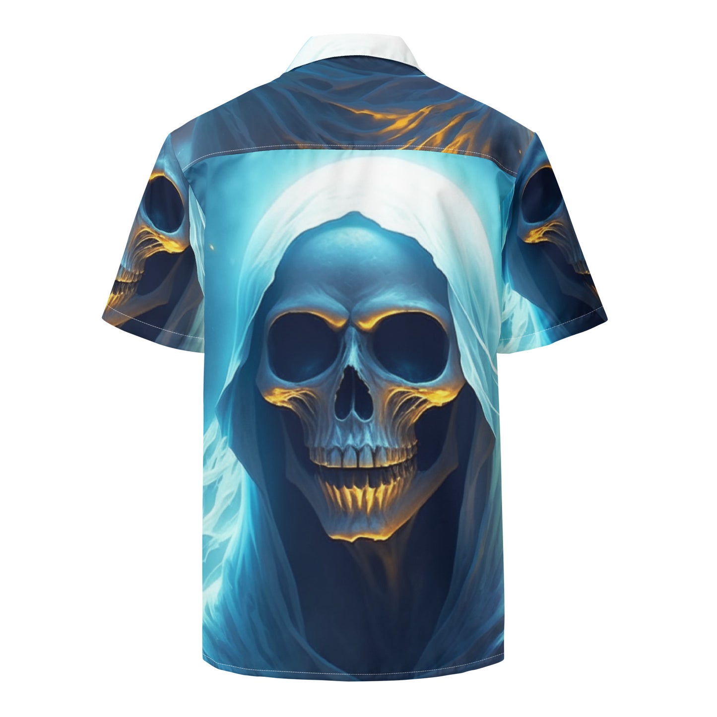 Halloween Spooky Ghost Shirt - Unisex button shirt