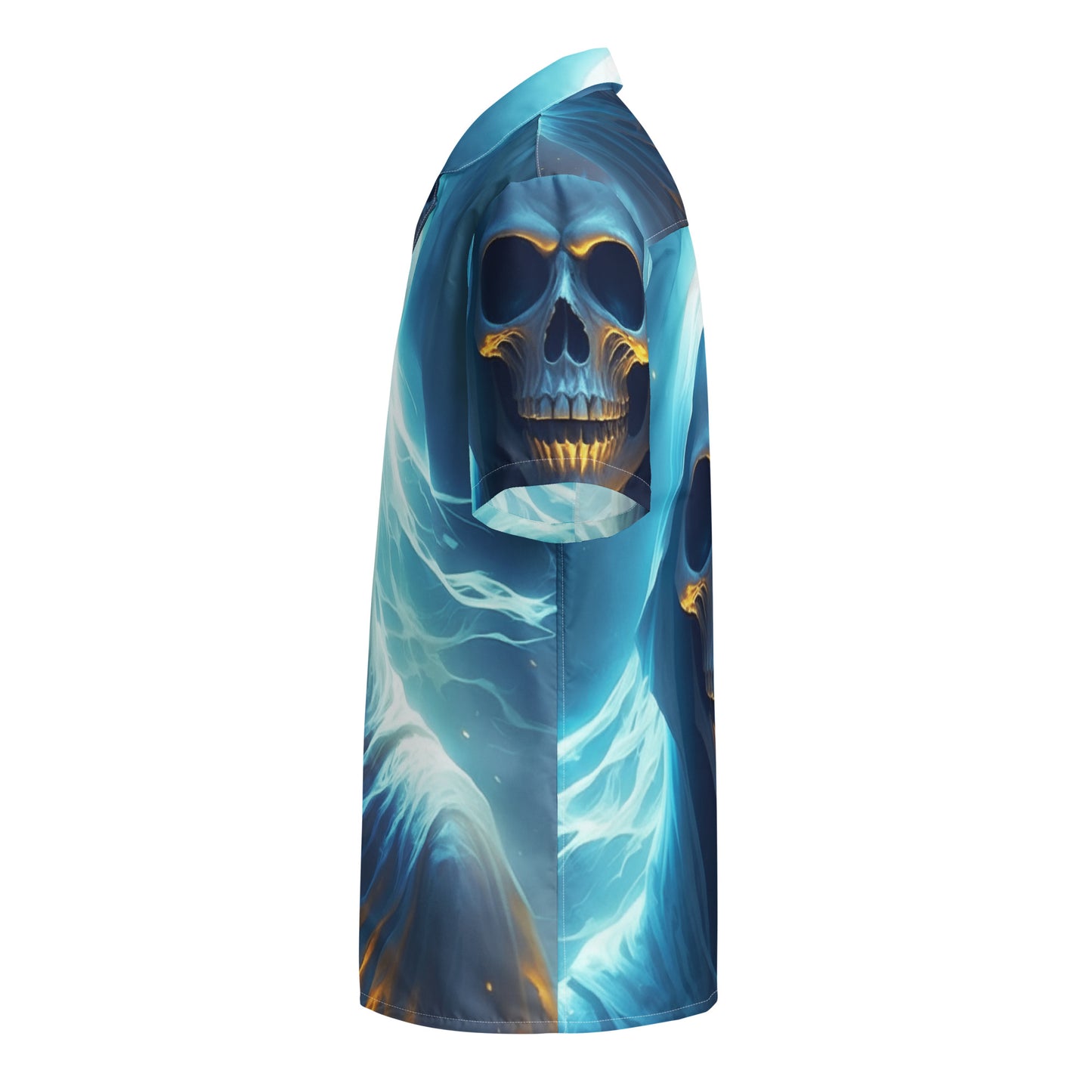 Halloween Spooky Ghost Shirt - Unisex button shirt
