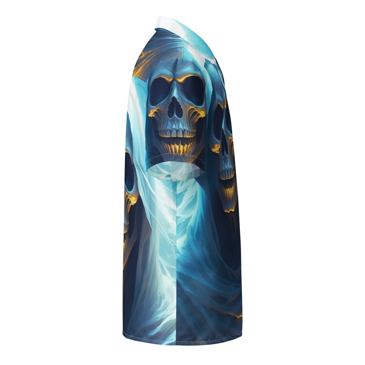 Halloween Spooky Ghost Shirt - Unisex button shirt