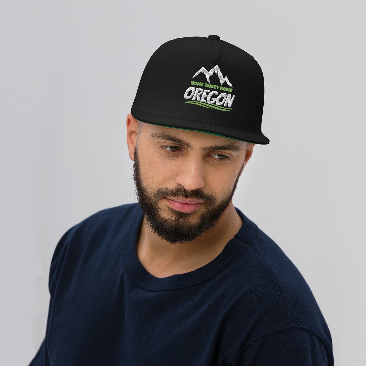 Home Sweet Home Oregon - Flat Bill Cap