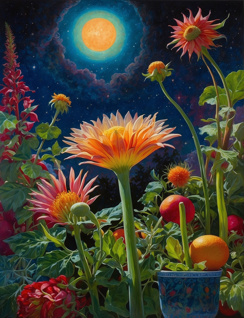 Cosmic Garden - Jigsaw puzzle