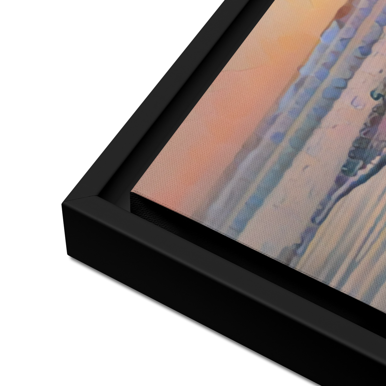 Oregon Sand Dollars - Digital Art -Framed canvas - FREE SHIPPING