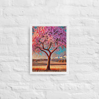 Thumbnail for Oregon Cherry Blossoms - Digital Art - Framed canvas - FREE SHIPPING