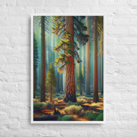 Thumbnail for Ponderosa Pine - Digital Art - Framed canvas - FREE SHIPPING