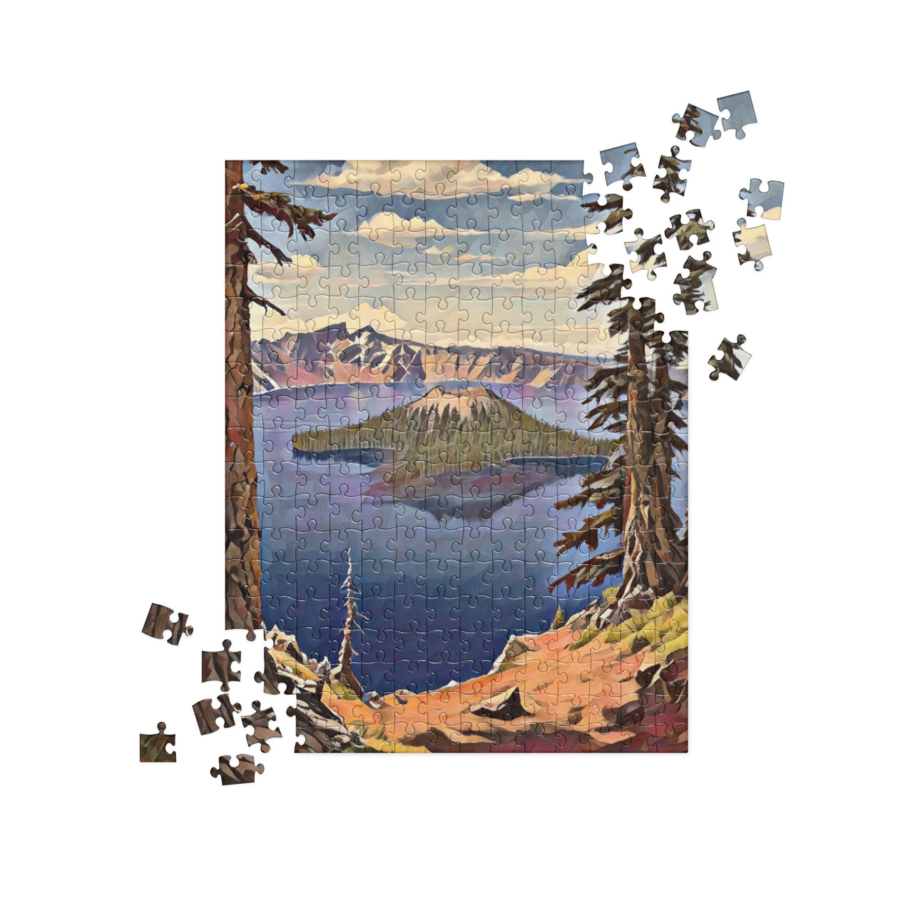 Crater Lake - Jigsaw puzzle