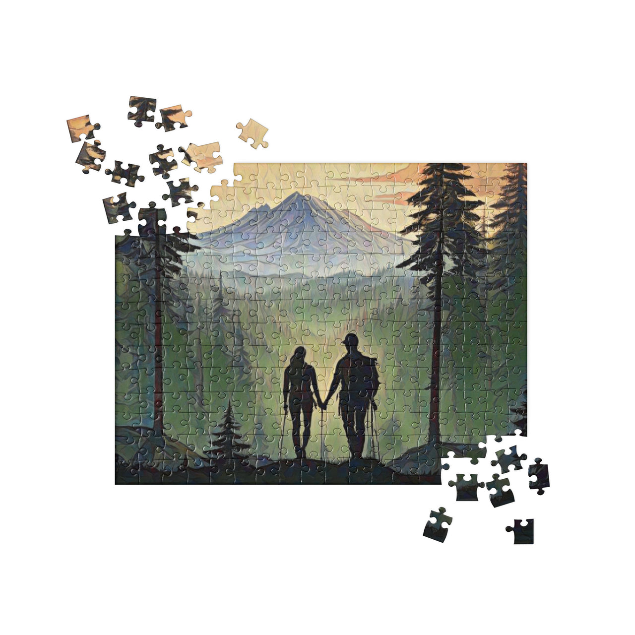 Oregon Hikers - Jigsaw puzzle