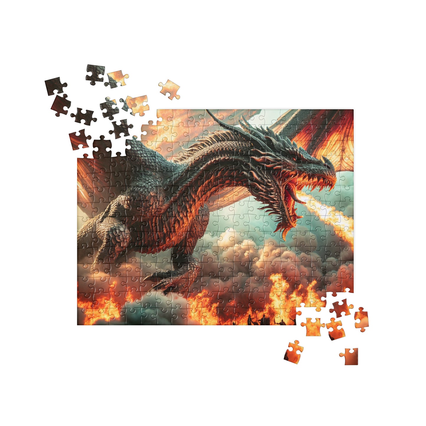 Dragon Fight - Jigsaw puzzle
