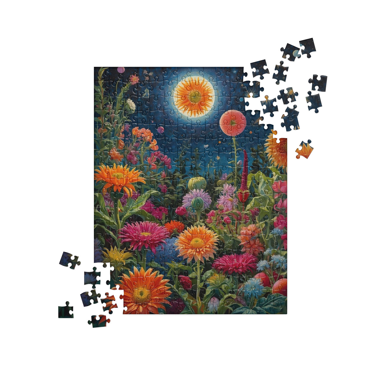 Cosmic Flowers - Jigsaw puzzle - 520 Pieces