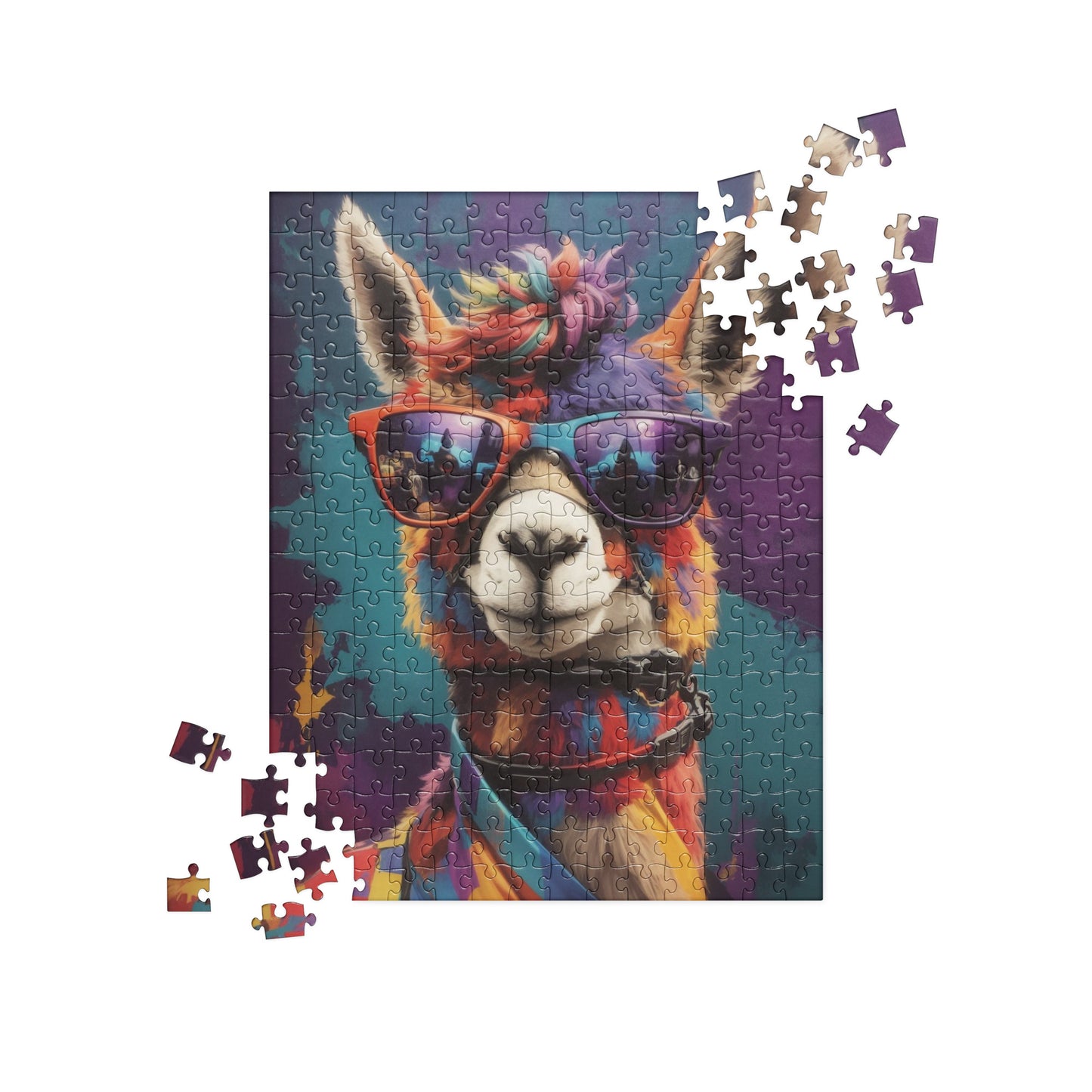 Cool Lama - Jigsaw puzzle