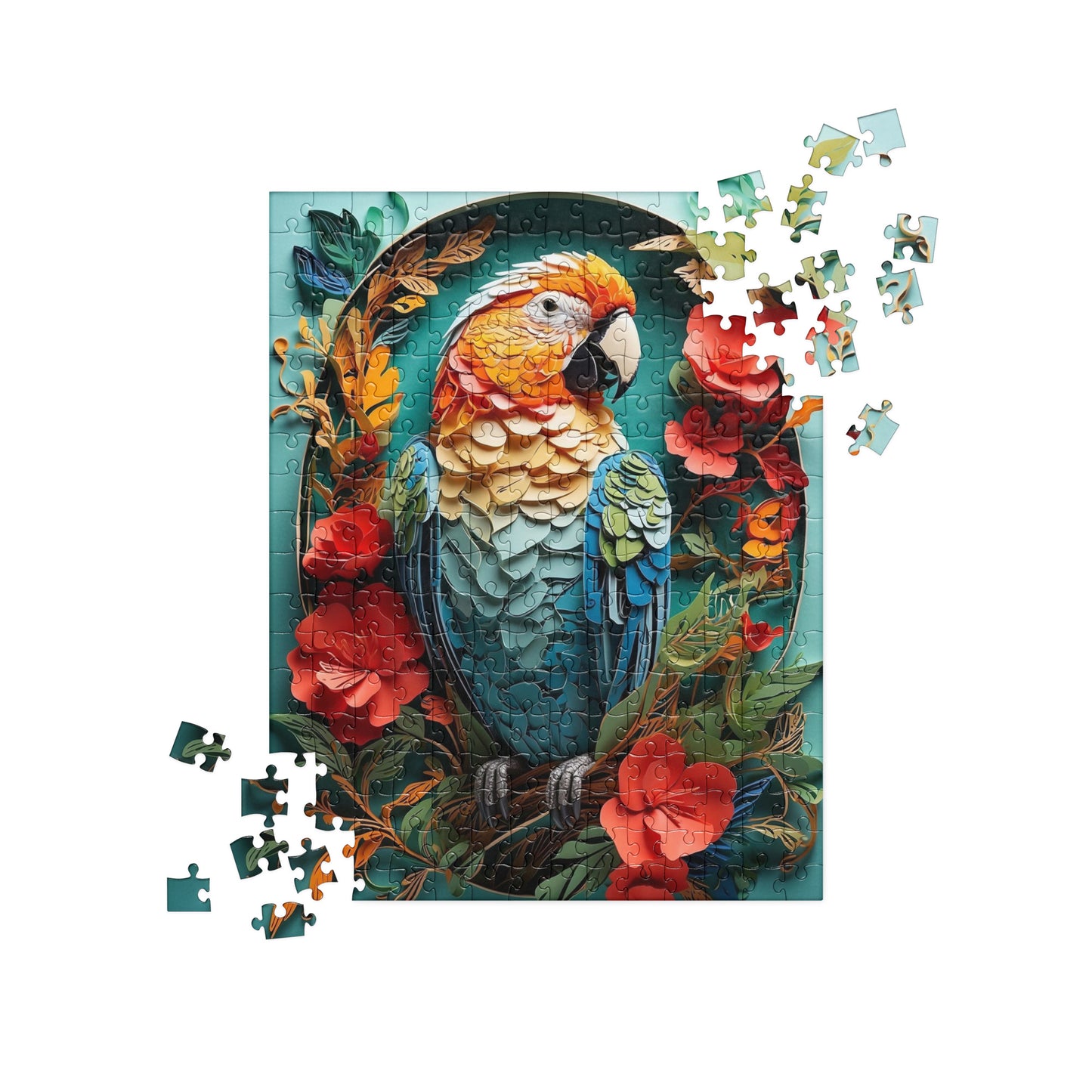 Paper Parrot - Jigsaw puzzle