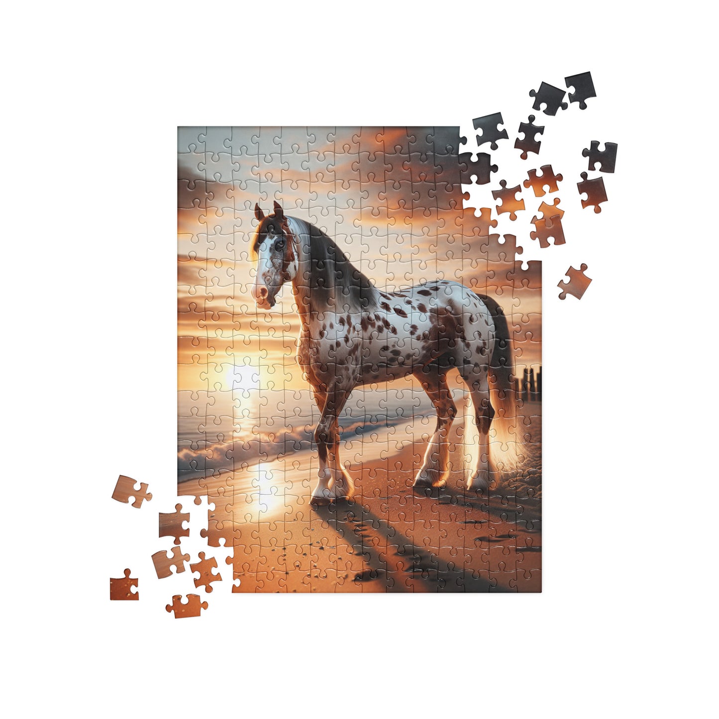 Appaloosa on the Beach - Jigsaw puzzle
