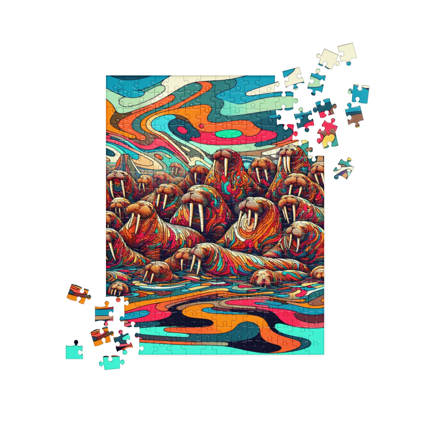 Walrus Party - Jigsaw puzzle