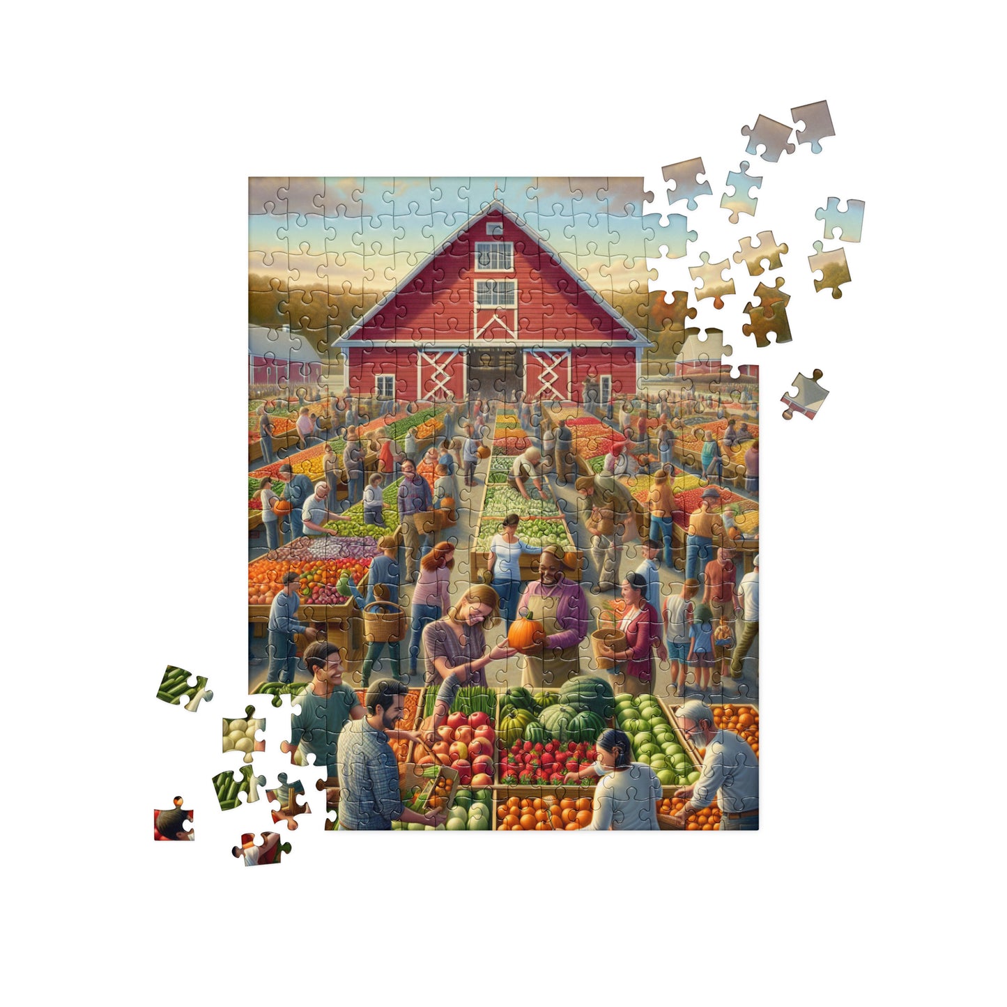 Farmers Market - Jigsaw puzzle
