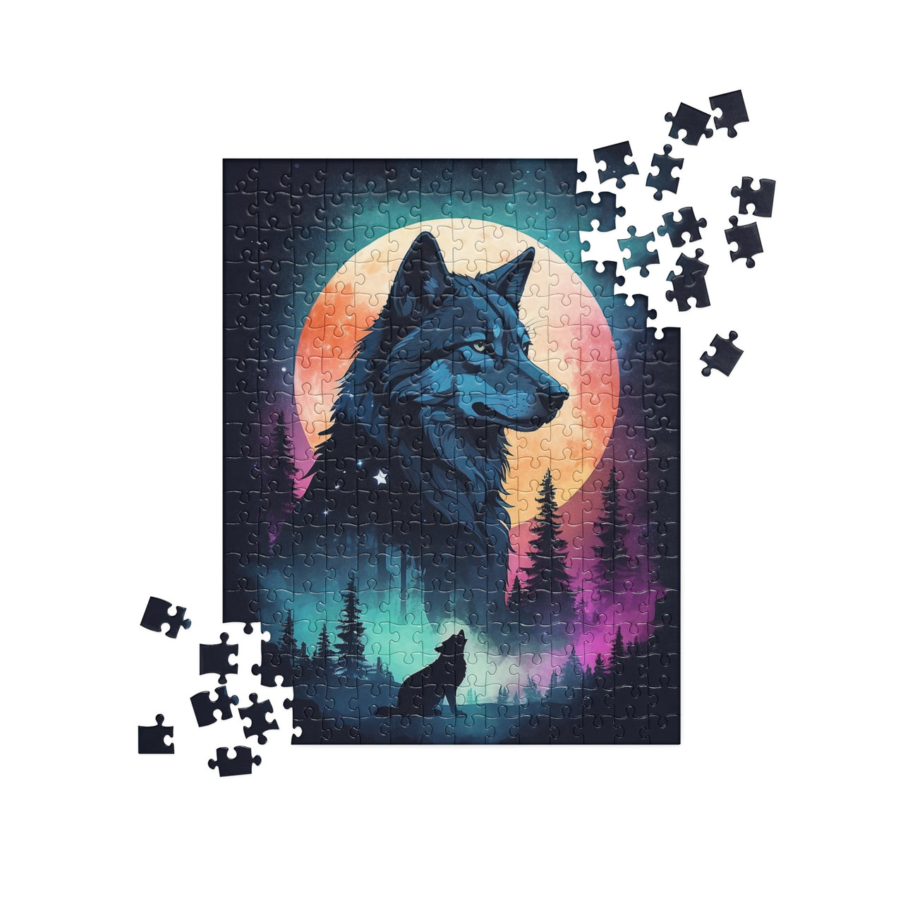 Lone Wolf - Jigsaw puzzle
