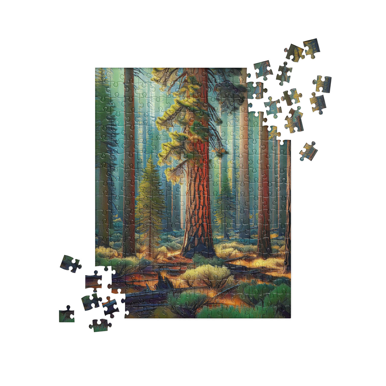 Ponderosa Pine - Digital Art - Jigsaw puzzle