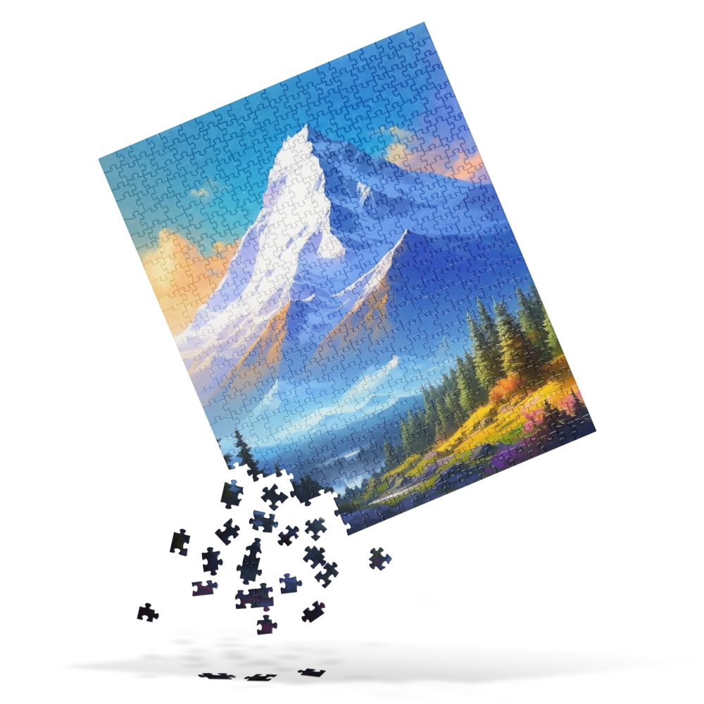 Beautiful Pacific NW - Digital Art -Jigsaw puzzle