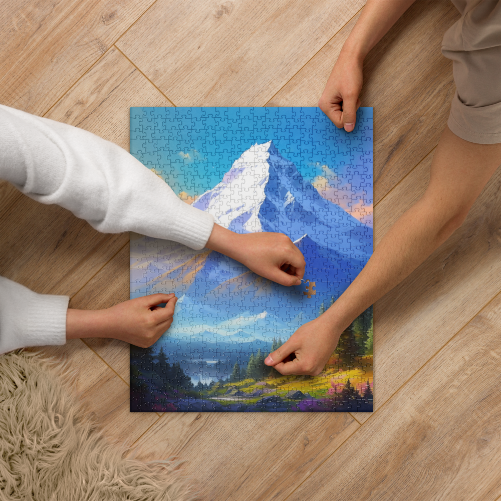 Beautiful Pacific NW - Digital Art -Jigsaw puzzle