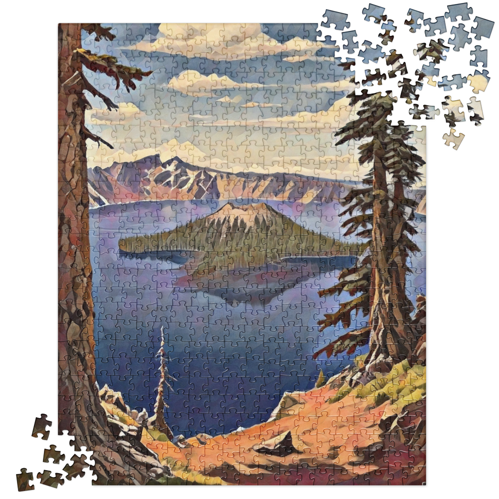Crater Lake - Jigsaw puzzle