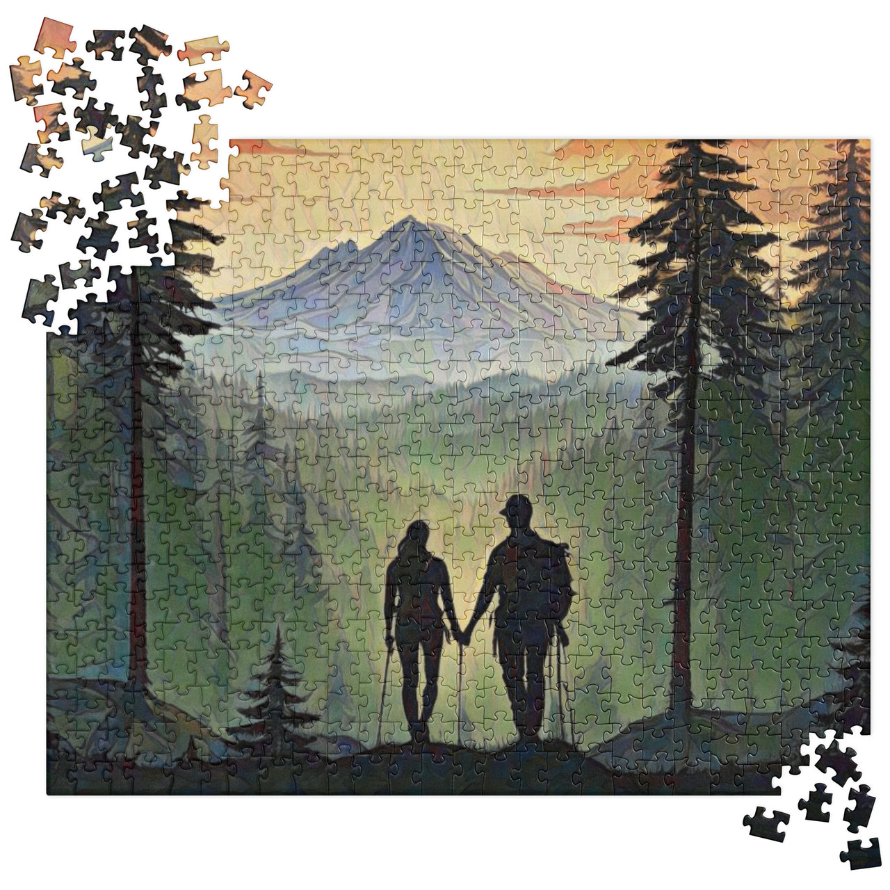 Oregon Hikers - Jigsaw puzzle