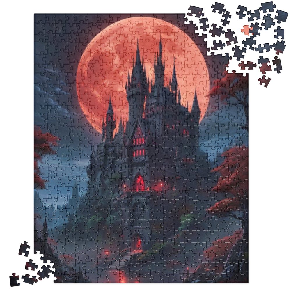 Midnight Castle - Jigsaw puzzle - 520 Pieces