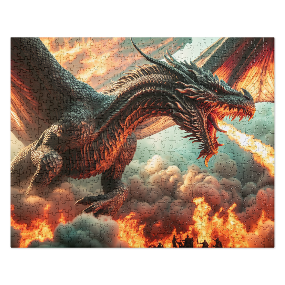 Dragon Fight - Jigsaw puzzle