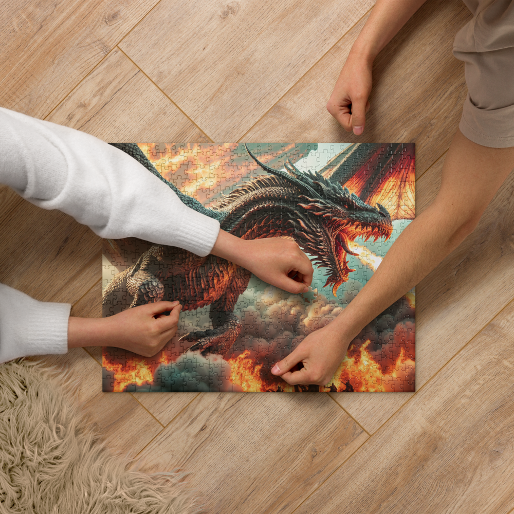 Dragon Fight - Jigsaw puzzle