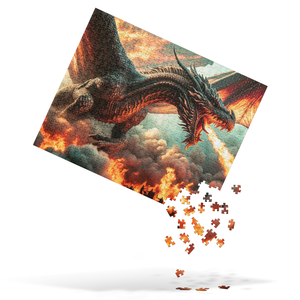 Dragon Fight - Jigsaw puzzle