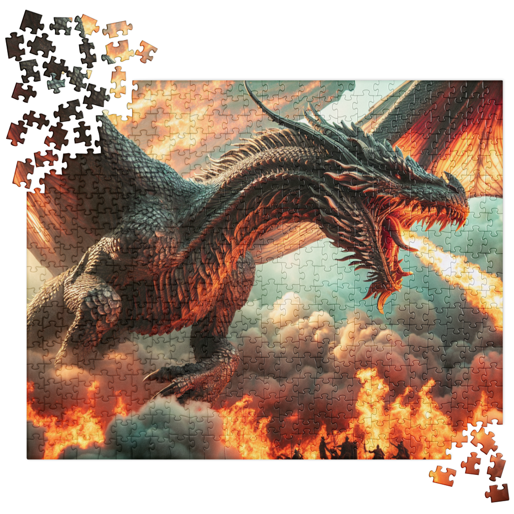 Dragon Fight - Jigsaw puzzle