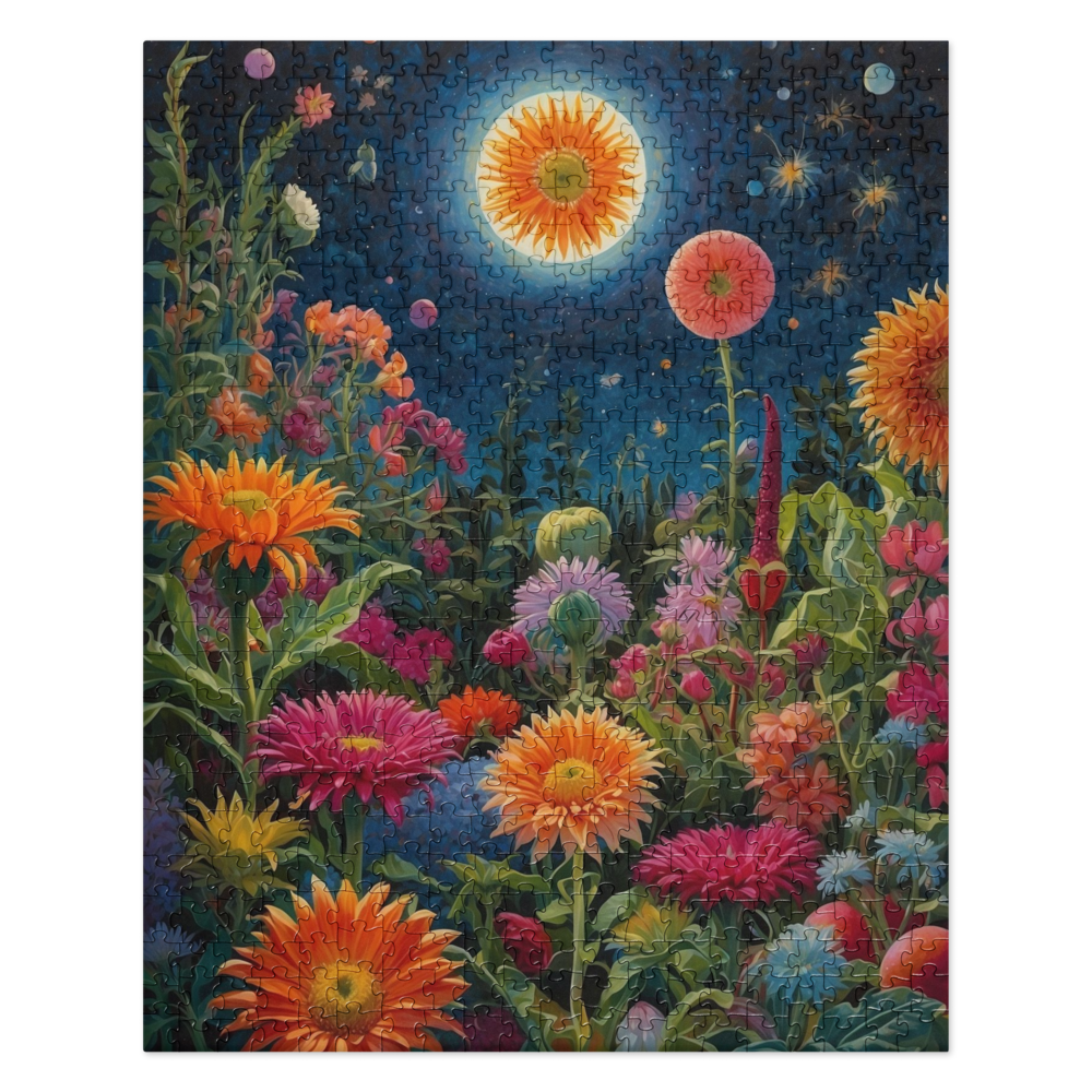 Cosmic Flowers - Jigsaw puzzle - 520 Pieces