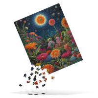 Thumbnail for Cosmic Flowers - Jigsaw puzzle - 520 Pieces