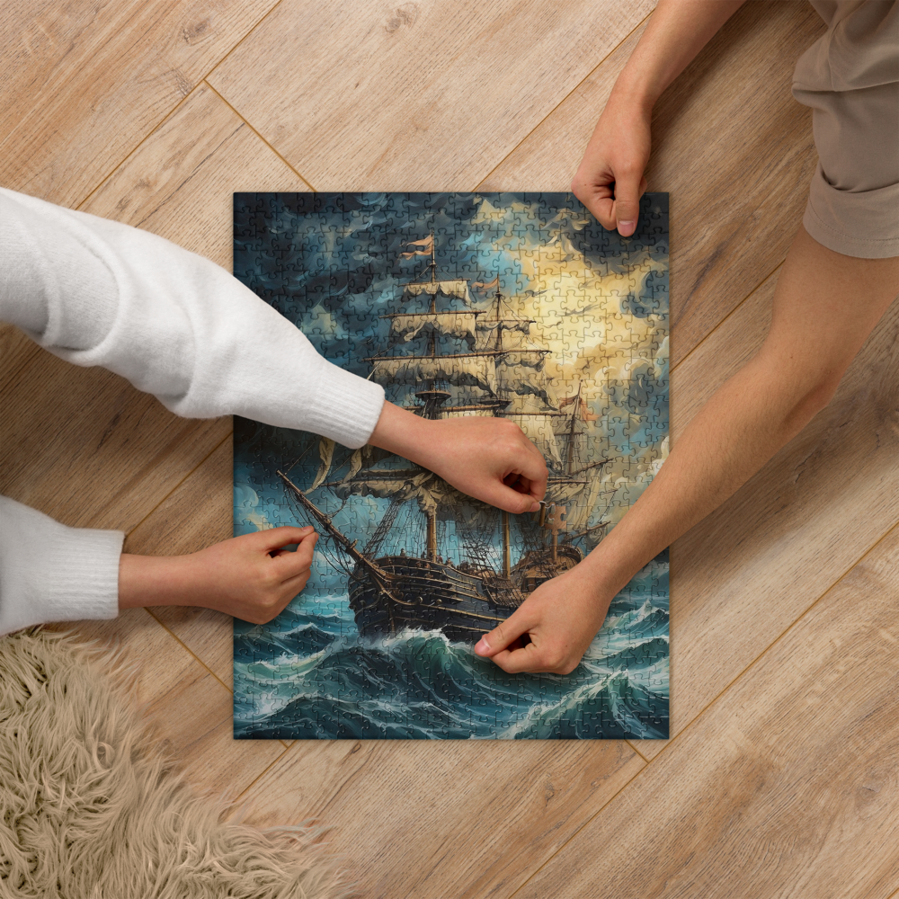 Spanish Gallion - Jigsaw puzzle