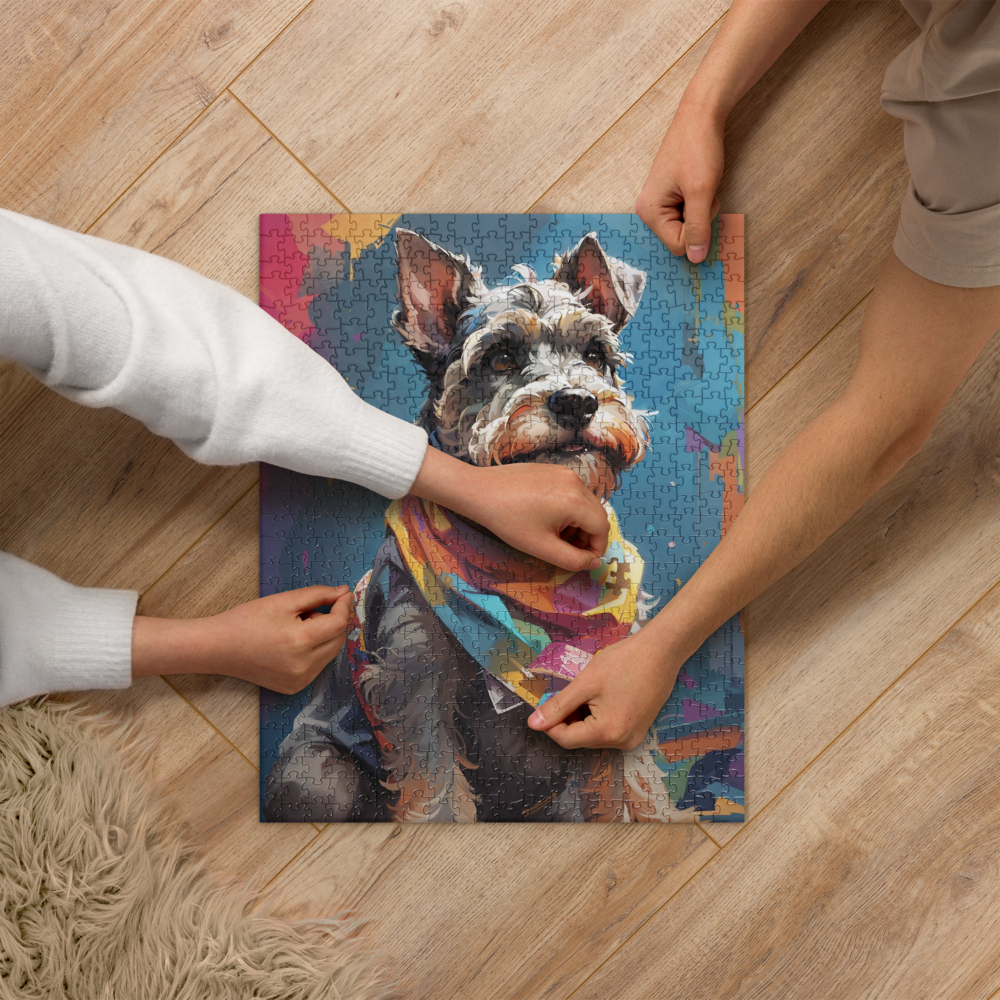 Schnauzer - Jigsaw puzzle