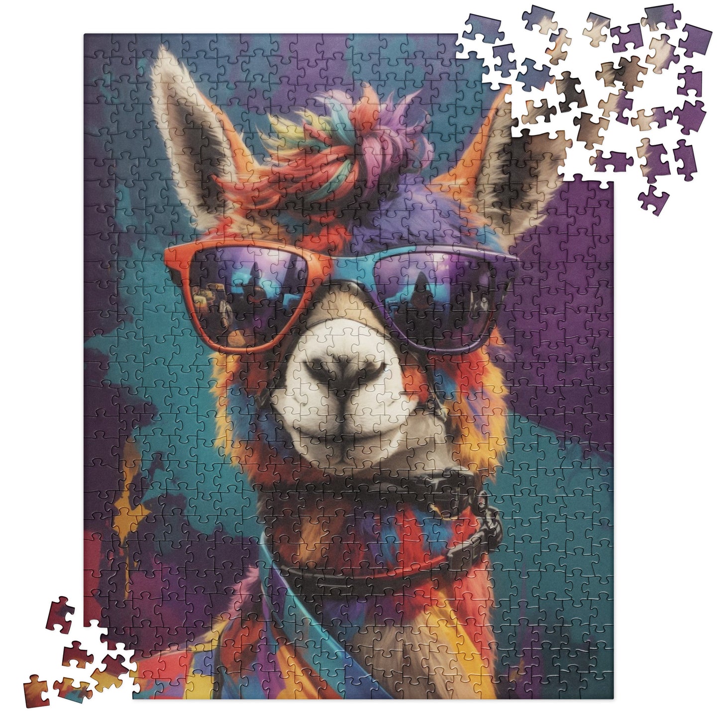 Cool Lama - Jigsaw puzzle