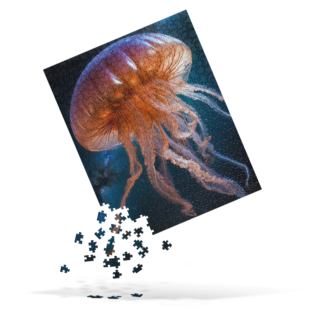 Jelly Fish in Space - Jigsaw puzzle