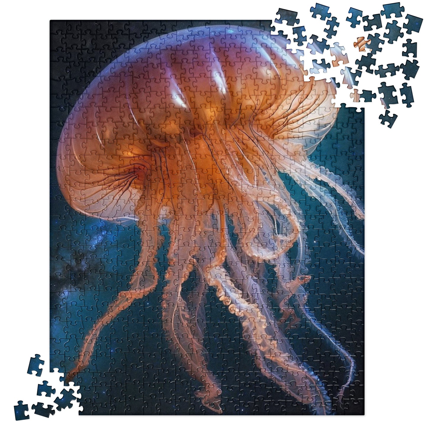 Jelly Fish in Space - Jigsaw puzzle