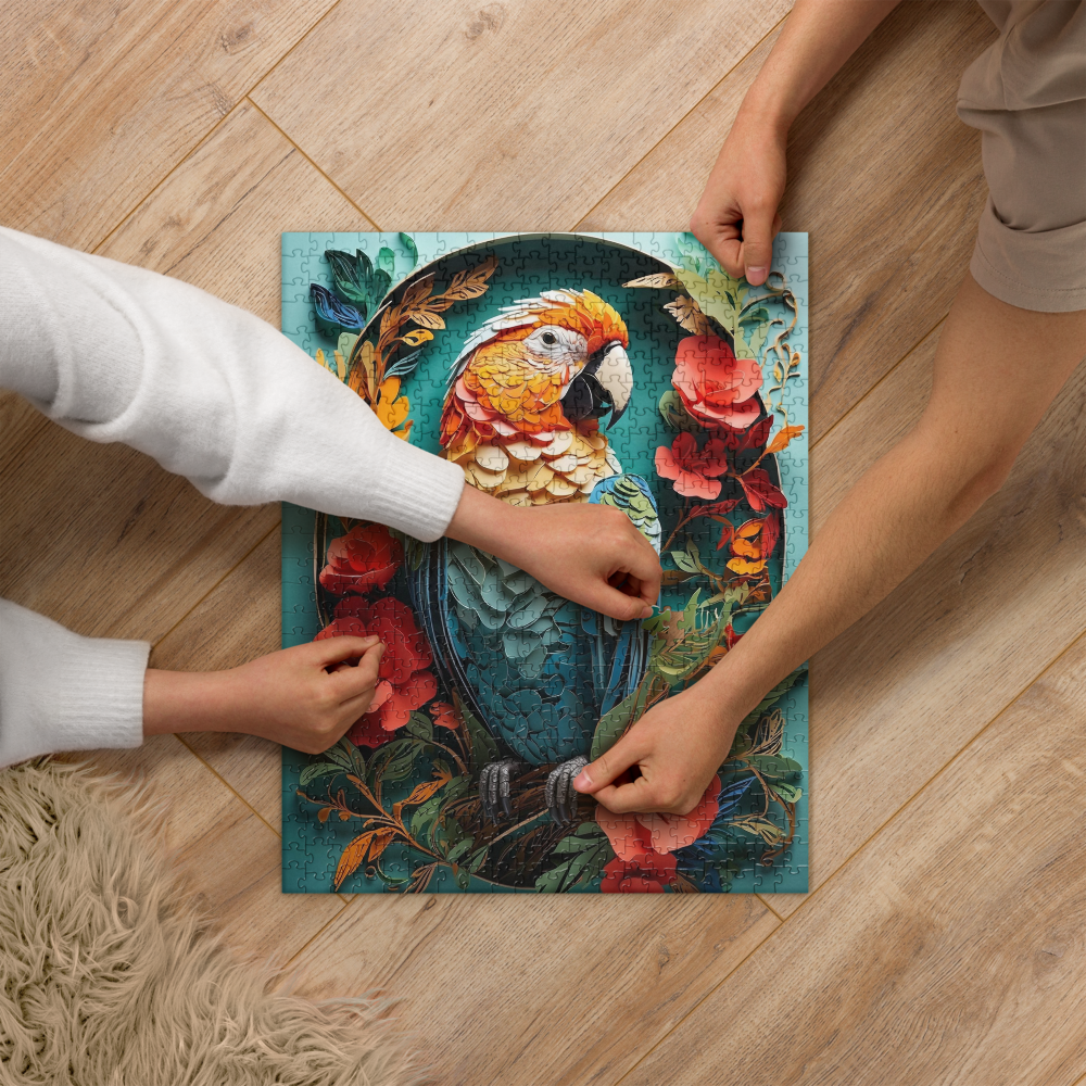 Paper Parrot - Jigsaw puzzle