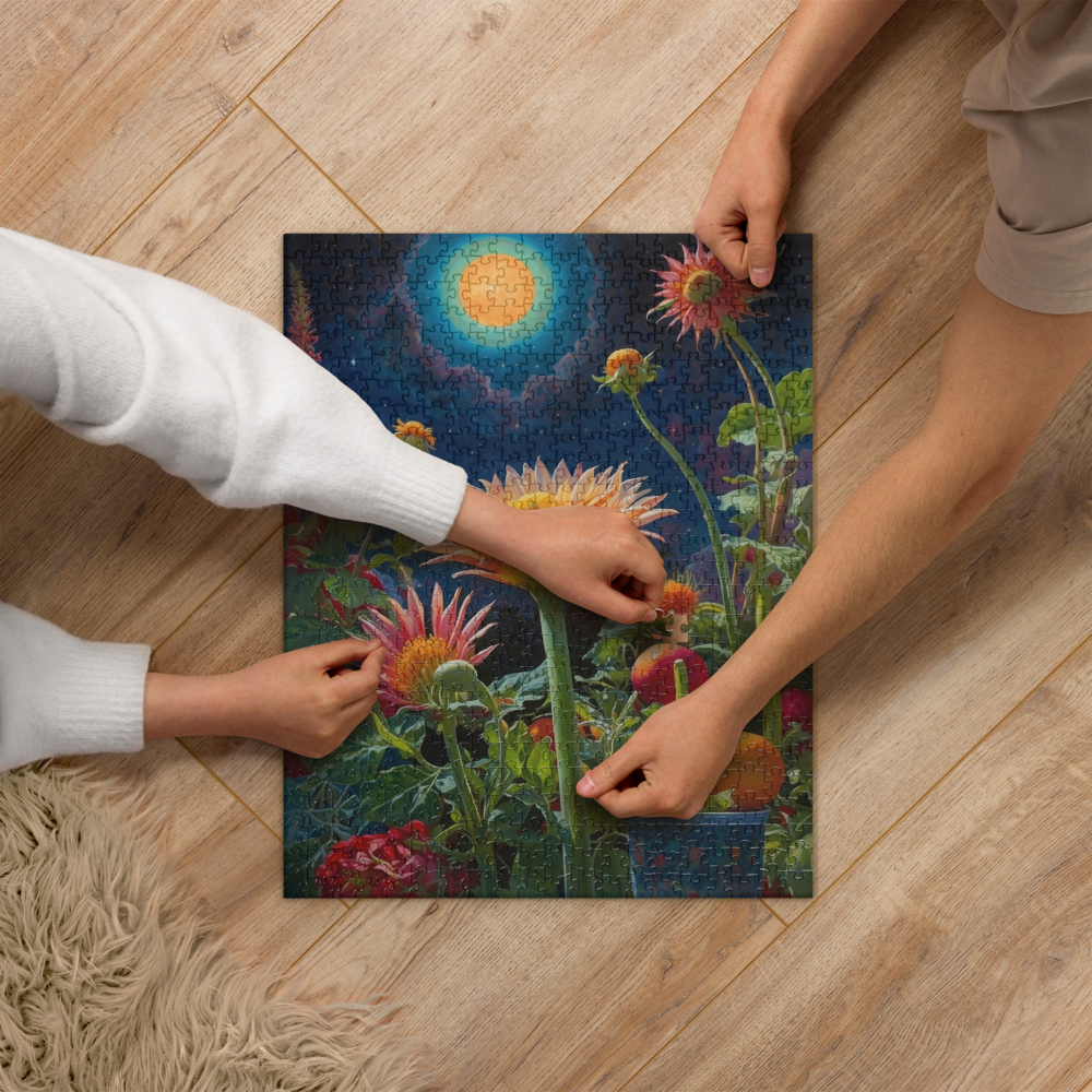 Cosmic Garden - Jigsaw puzzle