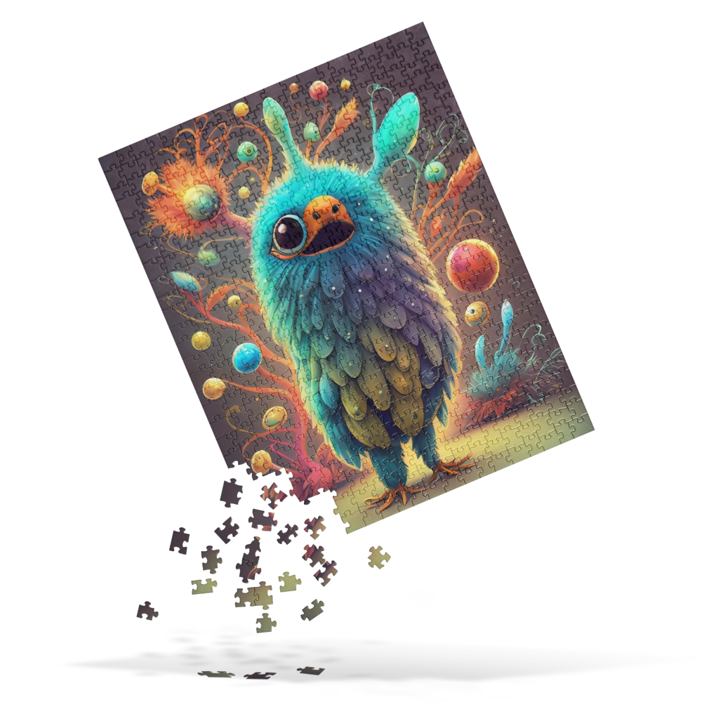Space Bird - Jigsaw puzzle