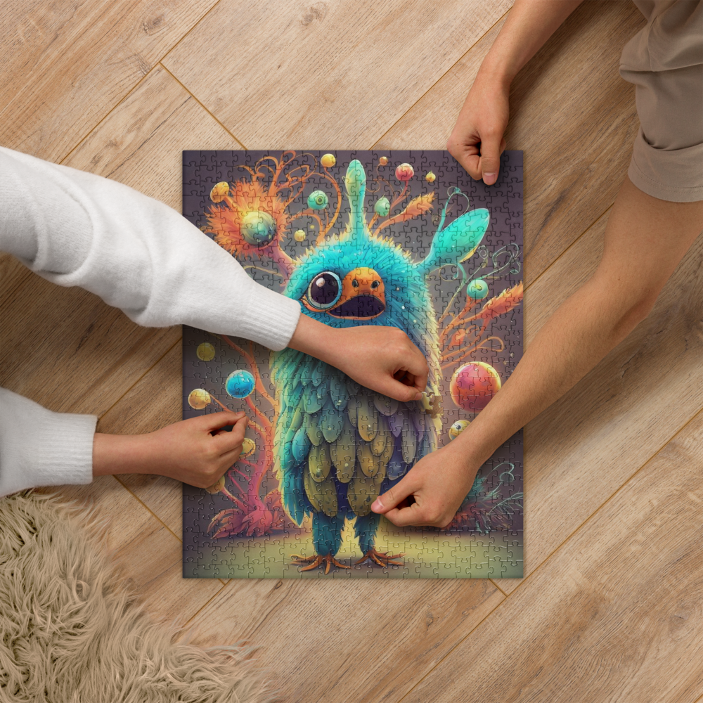 Space Bird - Jigsaw puzzle