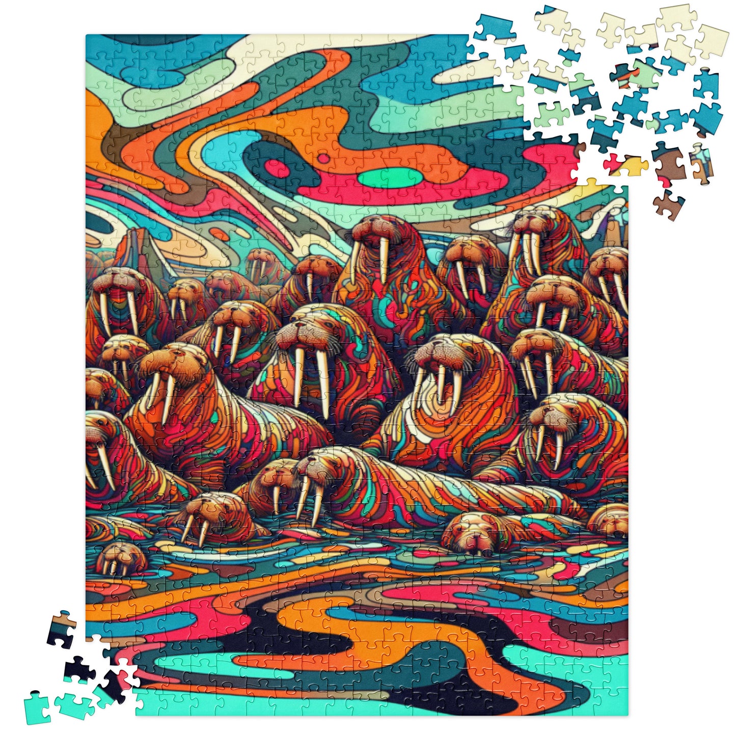 Walrus Party - Jigsaw puzzle