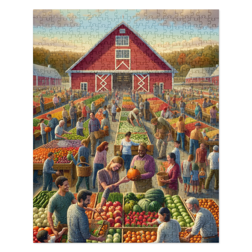 Farmers Market - Jigsaw puzzle