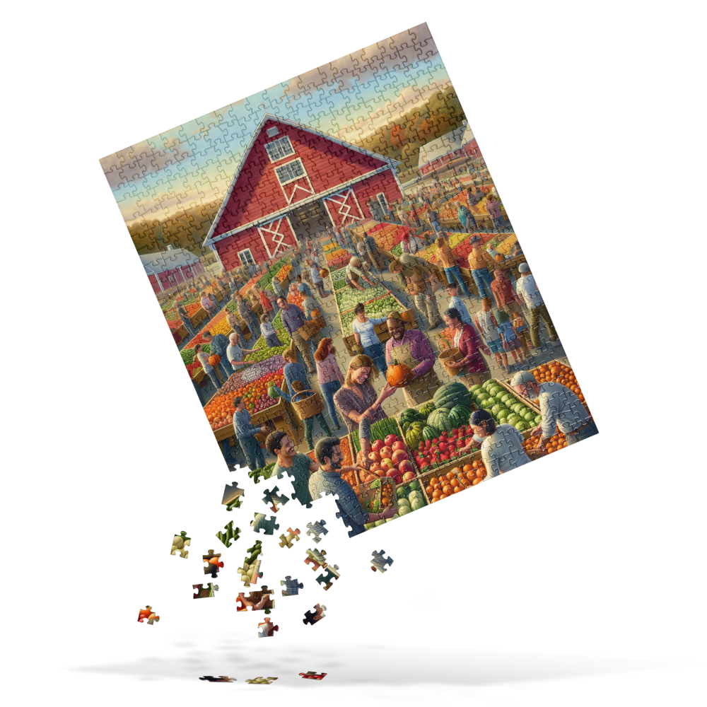 Farmers Market - Jigsaw puzzle
